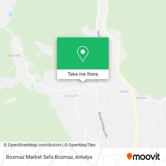 Bozmaz Market Sefa Bozmaz map