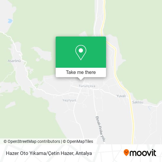 Hazer Oto Yıkama/Çetin Hazer map