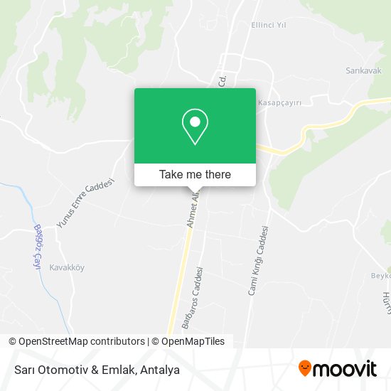 Sarı Otomotiv & Emlak map