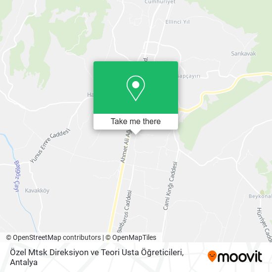 Özel Mtsk Direksiyon ve Teori Usta Öğreticileri map