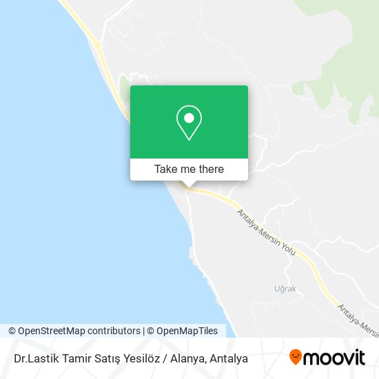 Dr.Lastik Tamir Satış Yesilöz / Alanya map