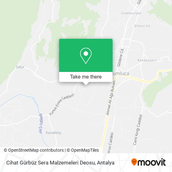 Cihat Gürbüz Sera Malzemeleri Deosu map