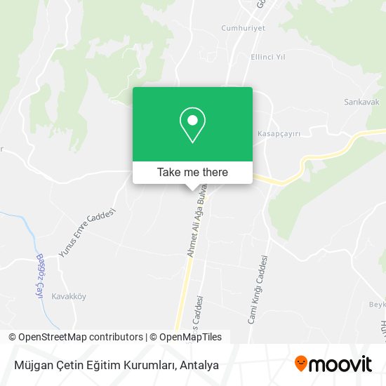 Müjgan Çetin Eğitim Kurumları map