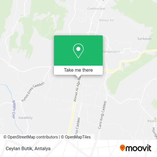 Ceylan Butik map
