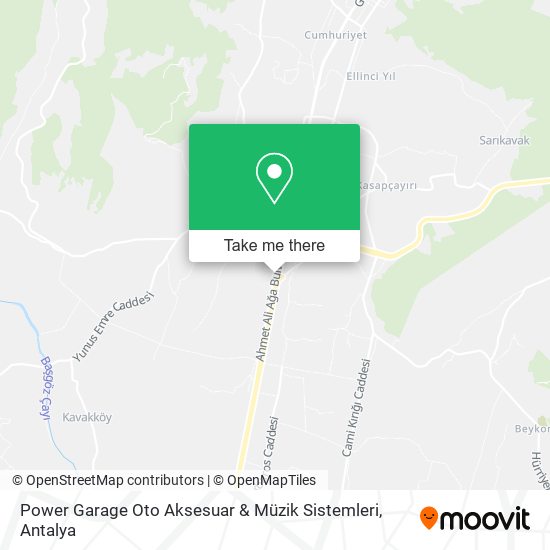 Power Garage Oto Aksesuar & Müzik Sistemleri map