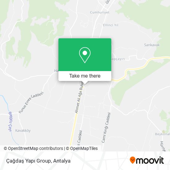 Çağdaş Yapı Group map