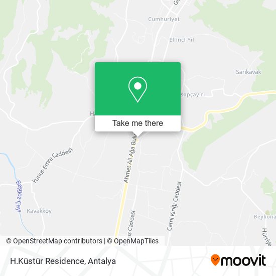 H.Küstür Residence map