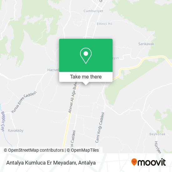 Antalya Kumluca Er Meyadanı map