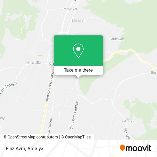 Filiz Avm map