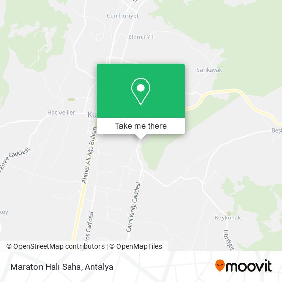 Maraton Halı Saha map