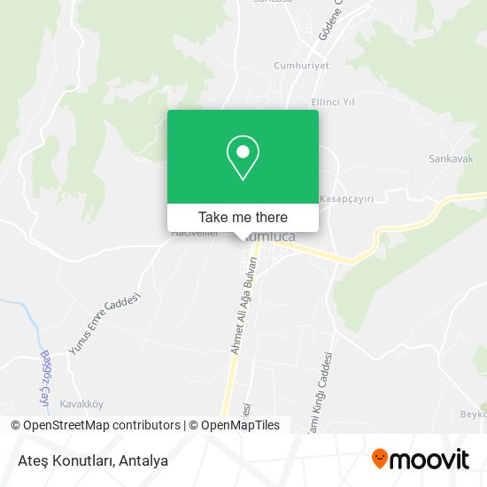 Ateş Konutları map