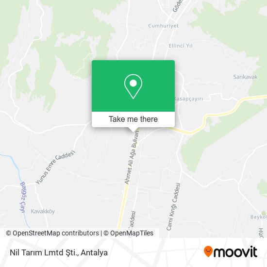 Nil Tarım Lmtd Şti. map