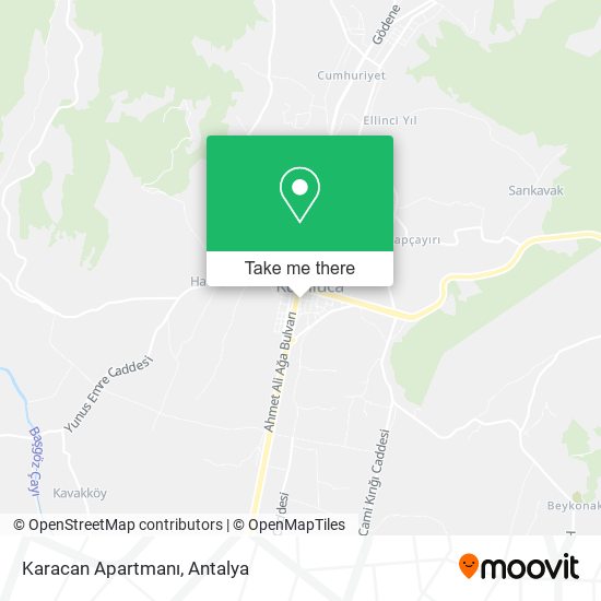 Karacan Apartmanı map