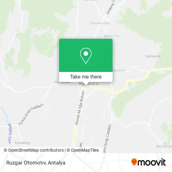 Ruzgar Otomotıv map