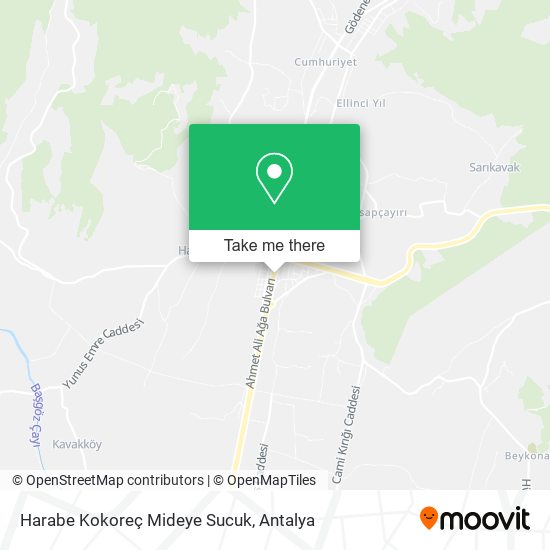 Harabe Kokoreç Mideye Sucuk map