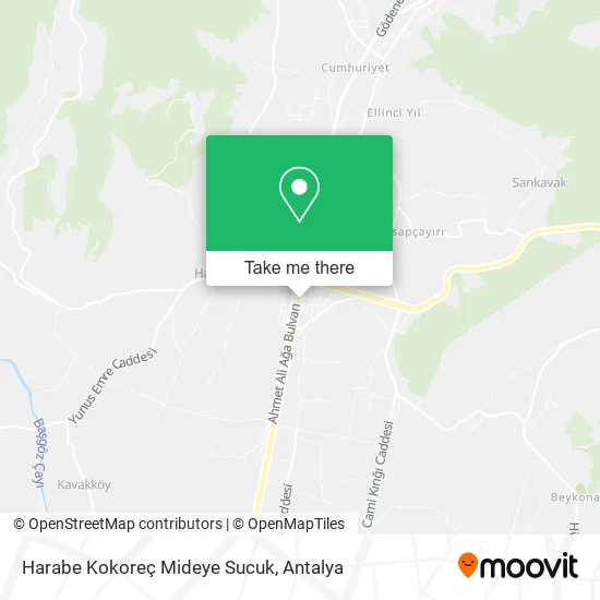 Harabe Kokoreç Mideye Sucuk map
