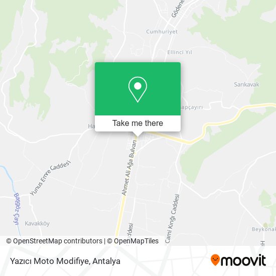 Yazıcı Moto Modifiye map