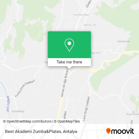 Best Akademi Zumba&Plates map