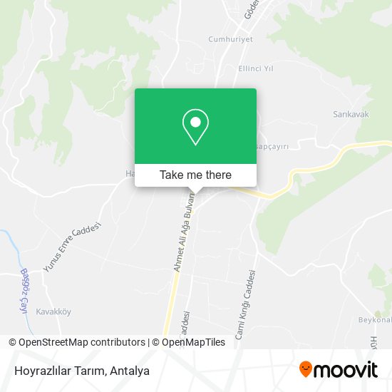 Hoyrazlılar Tarım map