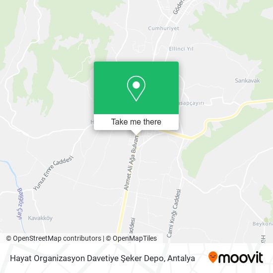 Hayat Organizasyon Davetiye Şeker Depo map