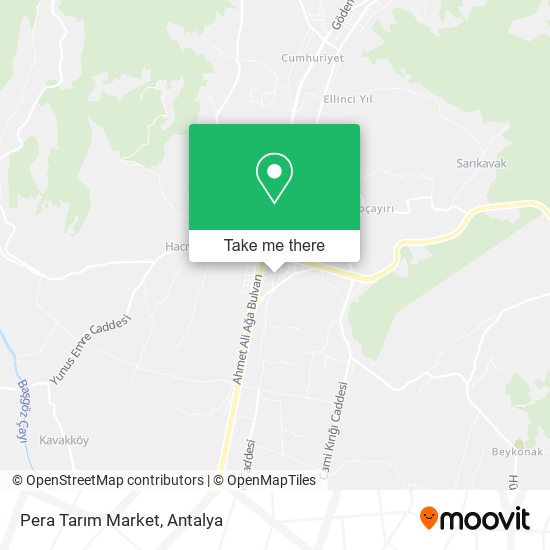 Pera Tarım Market map
