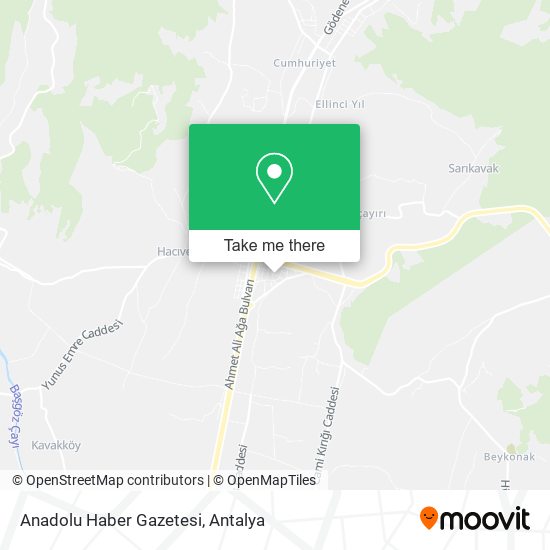 Anadolu Haber Gazetesi map