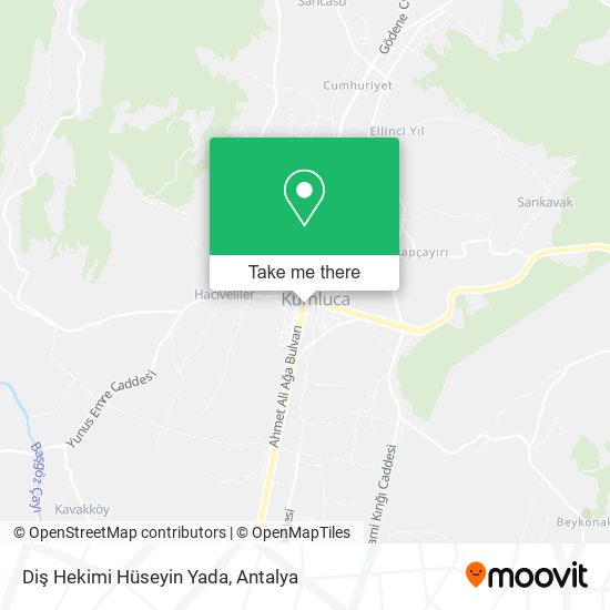 Diş Hekimi Hüseyin Yada map