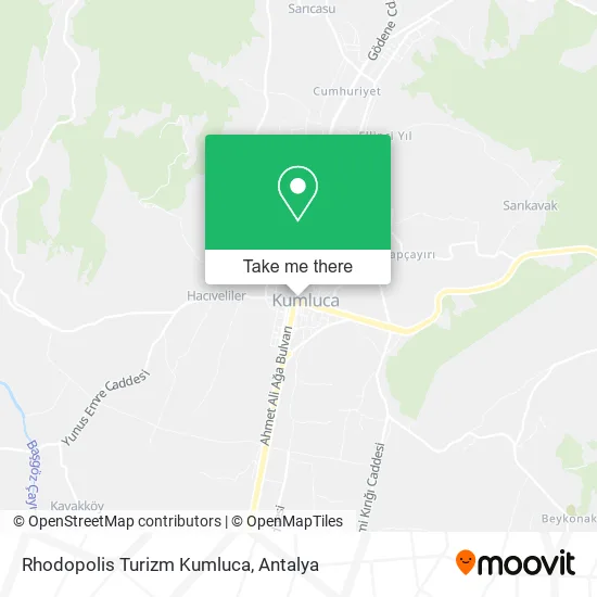 Rhodopolis Turizm Kumluca map