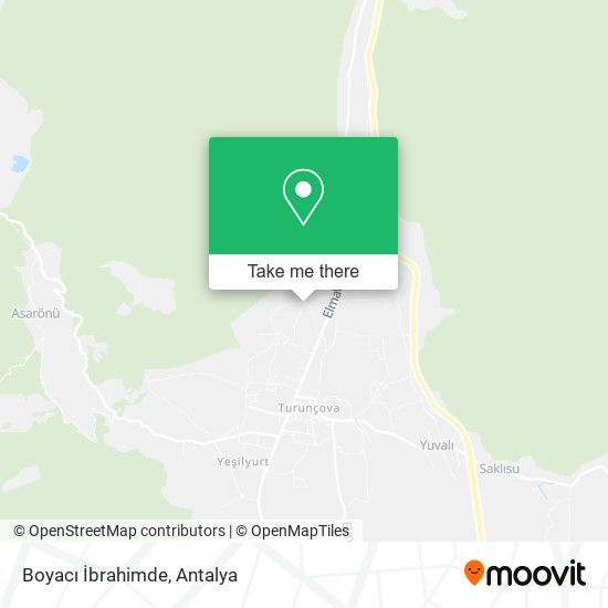 Boyacı İbrahimde map