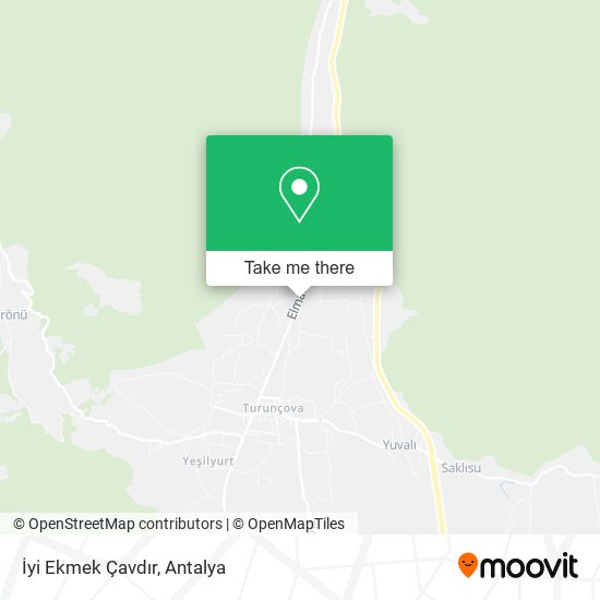 İyi Ekmek Çavdır map