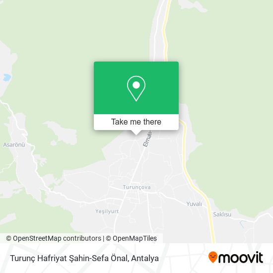 Turunç Hafriyat Şahin-Sefa Önal map