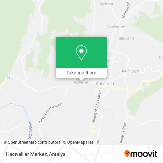 Hacıveliler Merkez map