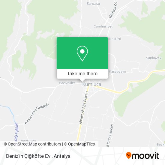 Deniz'in Çiğköfte Evi map
