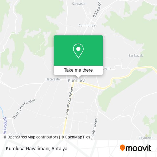 Kumluca Havalimanı map