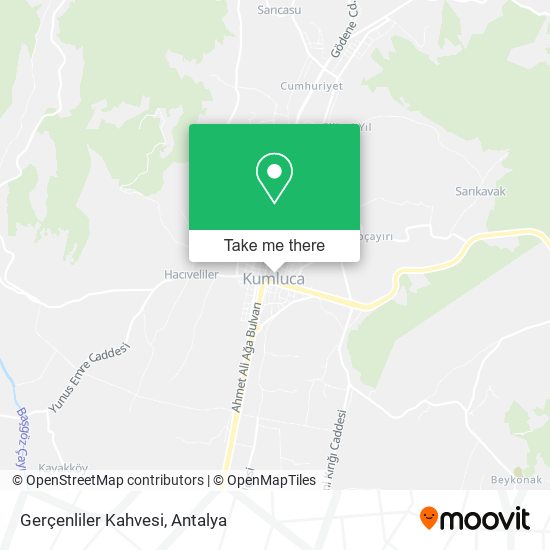 Gerçenliler Kahvesi map