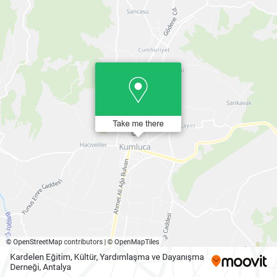 Kardelen Eğitim, Kültür, Yardımlaşma ve Dayanışma Derneği map