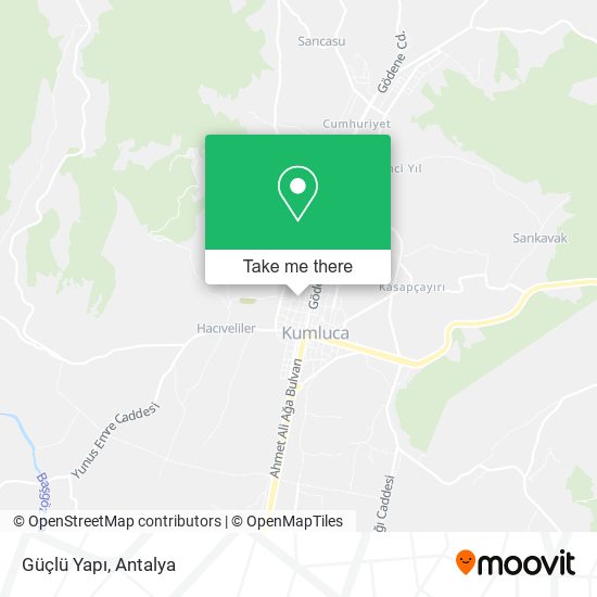 Güçlü Yapı map