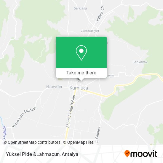 Yüksel Pide &Lahmacun map