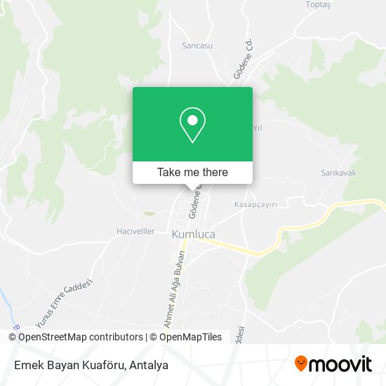 Emek Bayan Kuaföru map