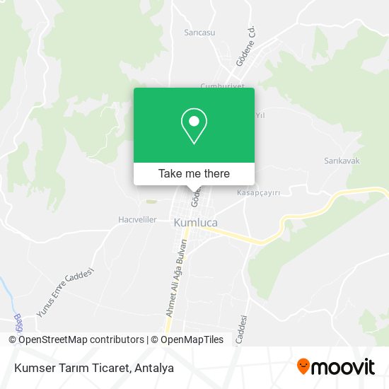 Kumser Tarım Ticaret map