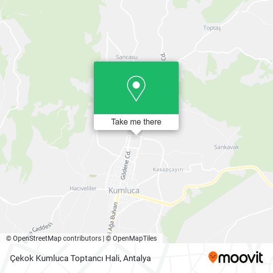 Çekok Kumluca Toptancı Hali map