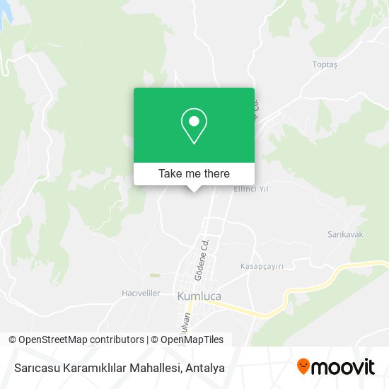 Sarıcasu Karamıklılar Mahallesi map