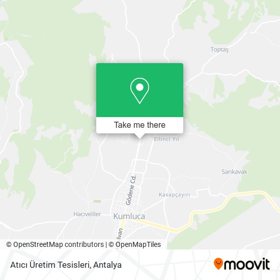 Atıcı Üretim Tesisleri map