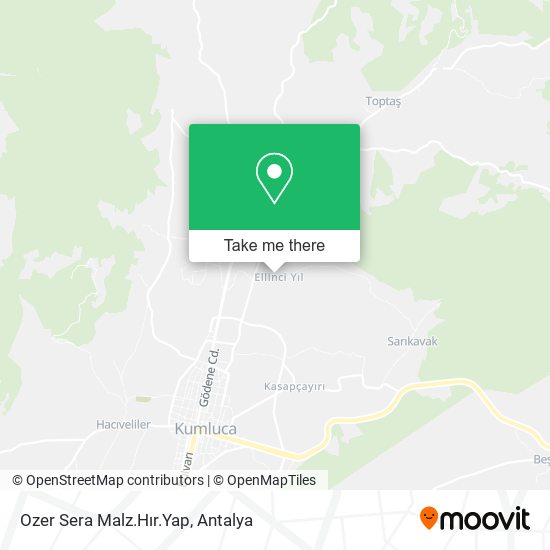 Ozer Sera Malz.Hır.Yap map