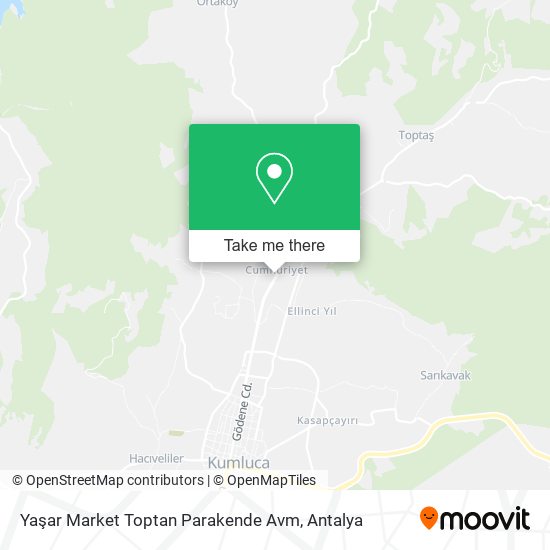 Yaşar Market Toptan Parakende Avm map