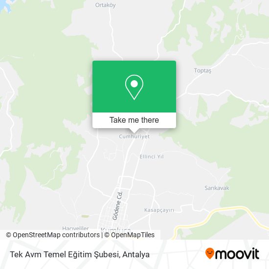 Tek Avm Temel Eğitim Şubesi map