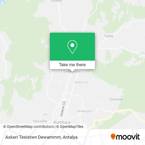 Askeri Tesistwn Dewammm map
