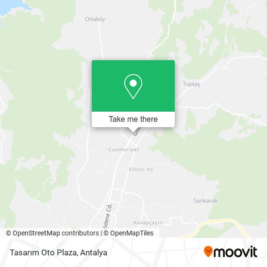 Tasarım Oto Plaza map