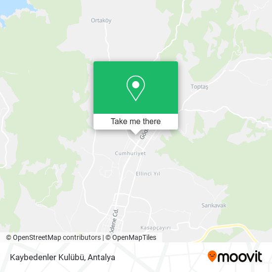 Kaybedenler Kulübü map