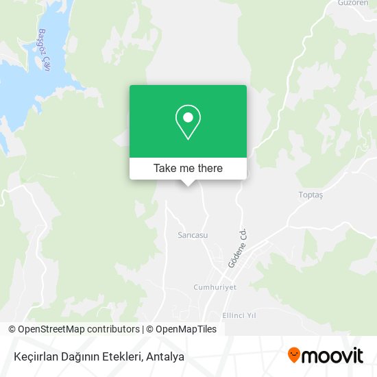 Keçiırlan Dağının Etekleri map